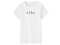 Name It bright white paillet top